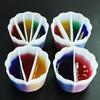 1Pcs Silicone Split Cups For Paints Pouring Acrylic Paint Pour Cup 5 Channels Divider