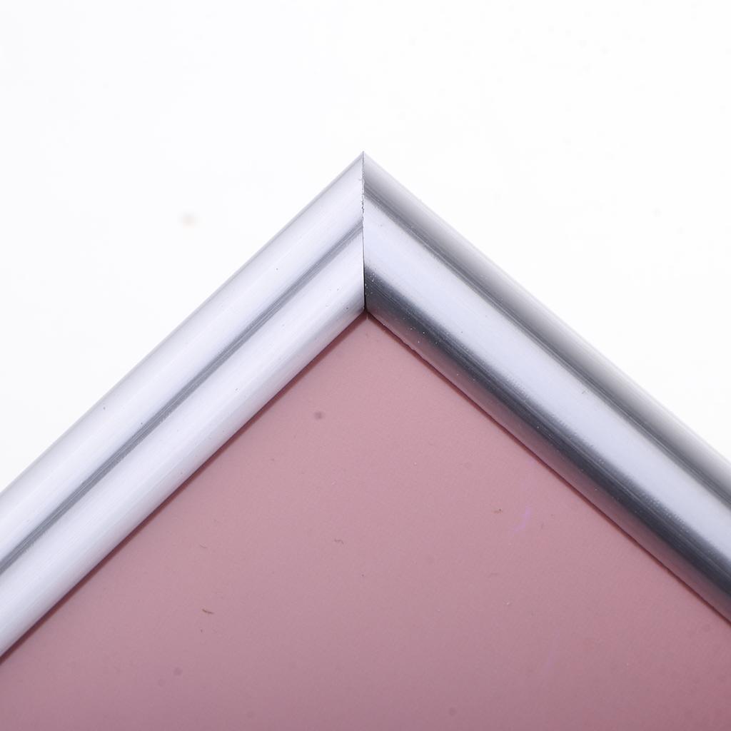 Деревянная рамка для диплома, сертификата, фотографии, произведения искусства, формата А4, серебристая