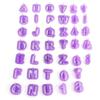 40-Piece Alphanumeric & Symbol Cookie Fondant Decoration Mold Baking Set