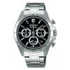 SEIKO SELECTION SBTR013 Мужские часы Батарейка Кварцевые Хронограф Дата Календарь 24-часовая стрелка Черный циферблат Нержавеющая сталь