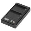 Portable Camera Battery Charger for BLS5 USB Camera Dual Charger with LCD Display