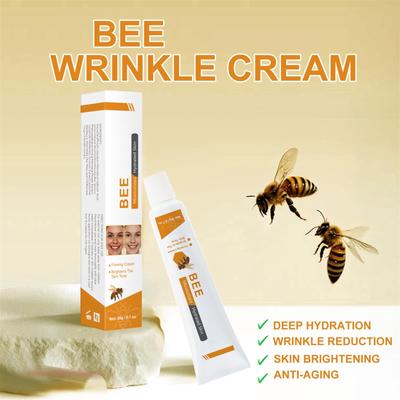 Крем для ухода за лицом Bee Facial Care Cream 20 г, мягко удерживает влагу, улучшает эластичность кожи, нежный и бережный увлажняющий крем.