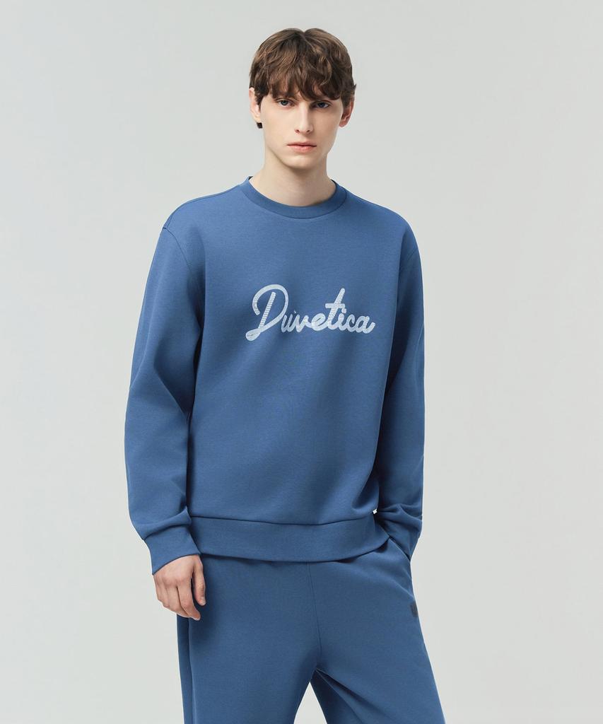 DUVETICA Bran (Turquoise) (Men'S Sweatshirt)