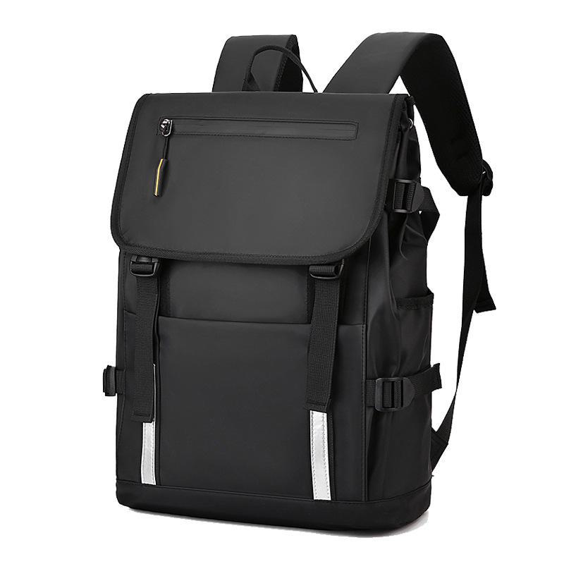 High-End Nylon Backpack: Fashionable Waterproof Travel and Business Bag for Men and Women