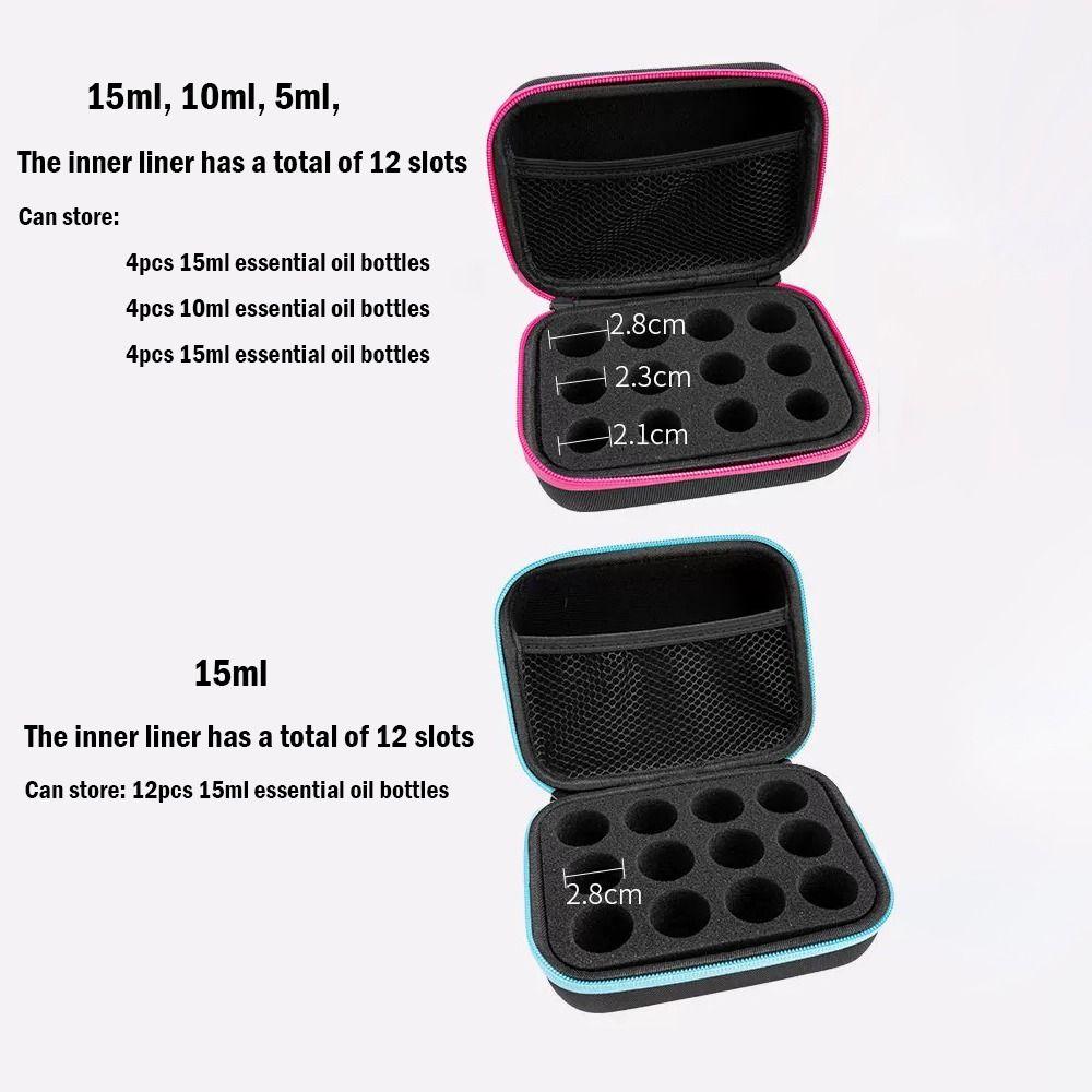 Hard Shell Essential Oils Storage Travel Essential Oil Case Storage Bag Carrying Case Perfume Box