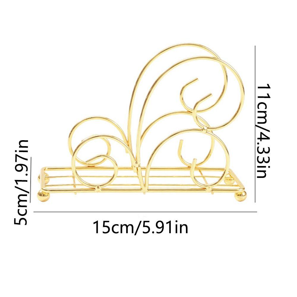 Отдельно стоящий металлический держатель для салфеток в скандинавском стиле, вертикальный диспенсер для салфеток, подставка для хранения салфеток, для помещений