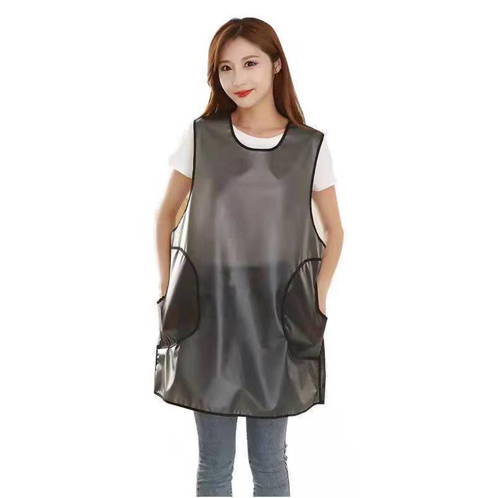 Dishwashing Work Apron with Pockets Cleaning Aprons Fashion Kitchen Apron for Women