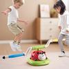 Kids Jump And Toss Toy 3 in 1 Ladybug Multifunction Rocket Launcher Sports Game Entertainment Game Outdoor Educational Toy Gifts