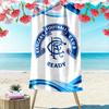 1 шт. Пляжное полотенце Rangers FC, Яркое пляжное полотенце, подходящее для активного отдыха, кемпинга, пеших прогулок