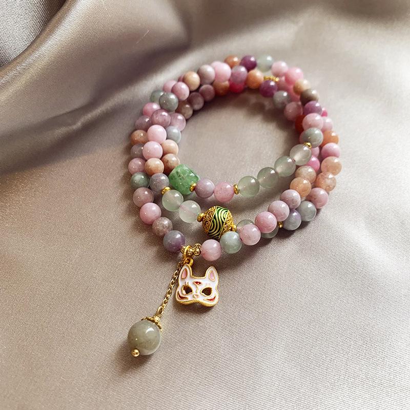 Natural Stone Bracelets Sweet Dopamine Pearl Baroque Bracelets Simple Collarbone Chain Fashionable Temperament Accessory