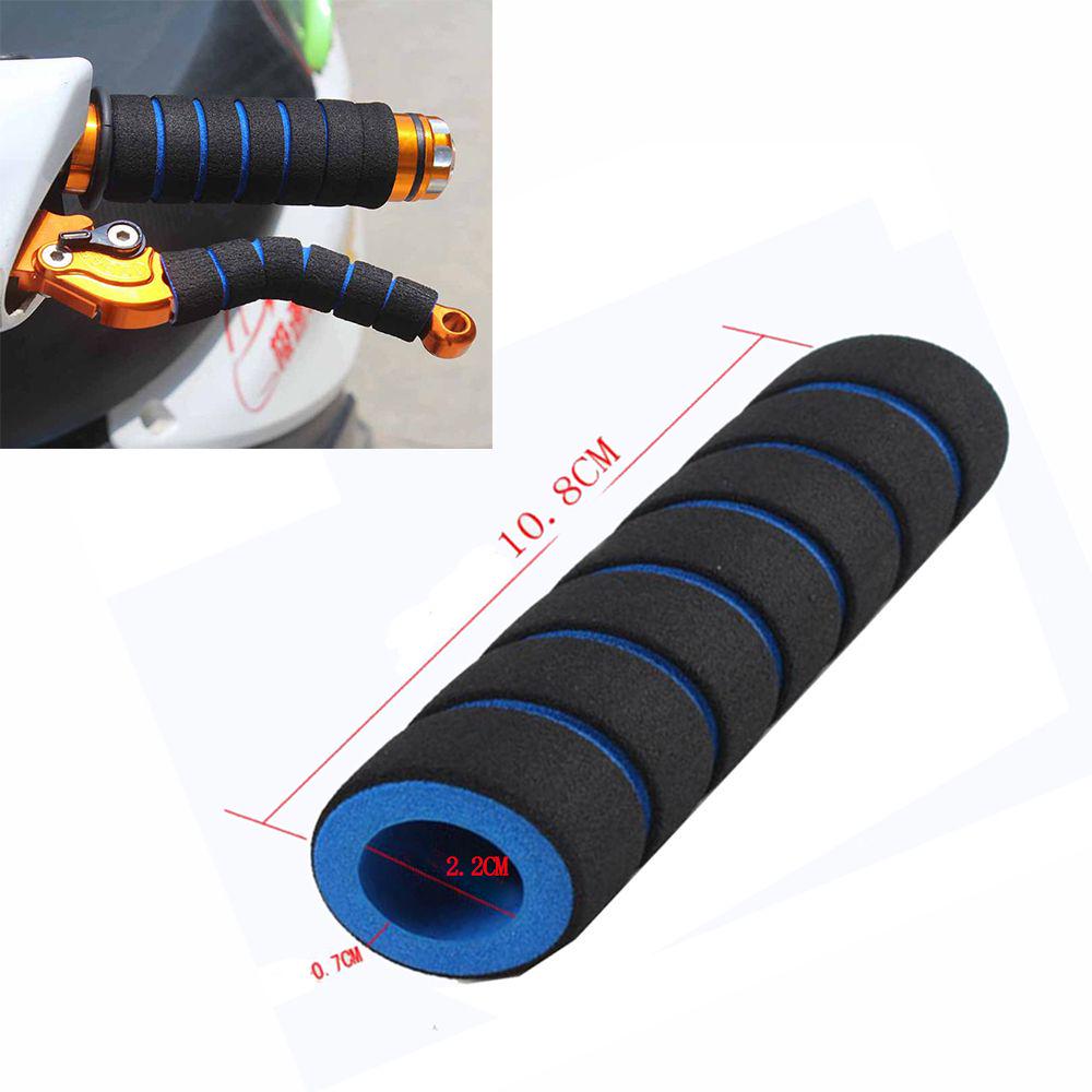 2 Pair Cycling Soft Non-slip Sponge Brake Clutch Lever Motorcycle Bike Handlebar Bicycle Grip Cover