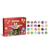Dowmoo 24 Christmas bouncy ball blind boxes, holiday gifts suitable for game lovers, adult and children's toys