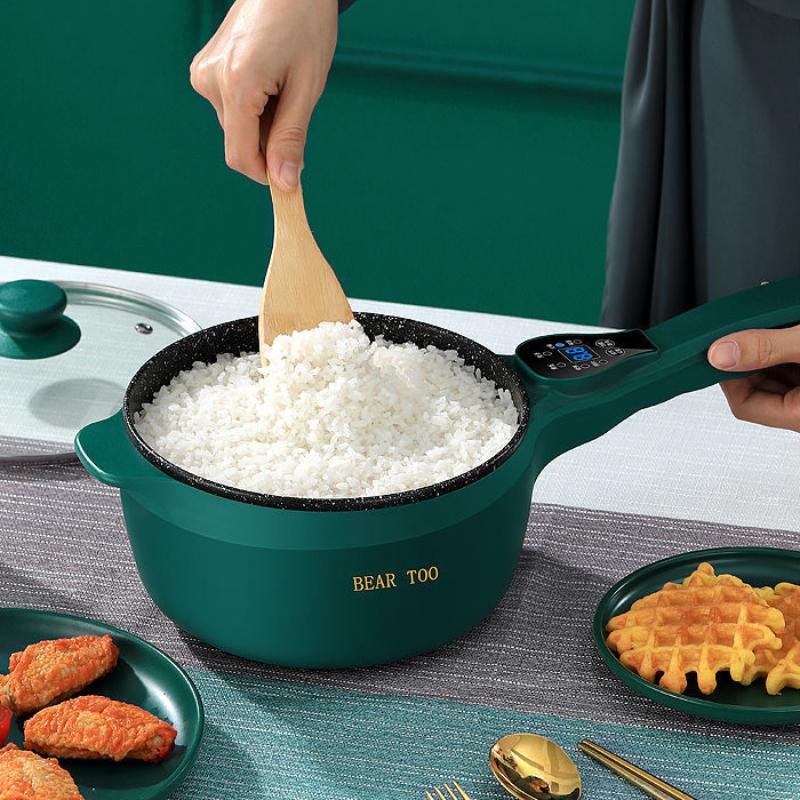 Многофункциональная электрическая плита, электрическая кастрюля для студенческого общежития, бытовая электрическая кастрюля, электрическое отопление, электрическая сковорода с антипригарным покрытием