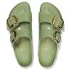 Birkenstock Женские зеленые шлепанцы Arizona с большой пряжкой 1028613
