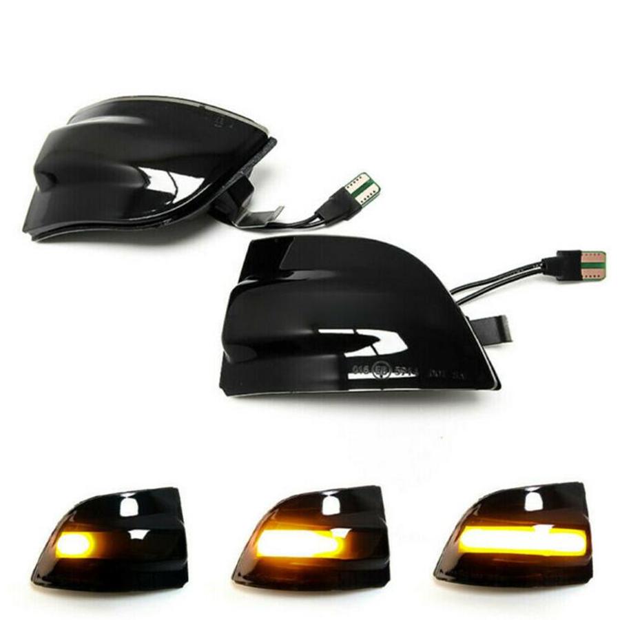 2 шт. Динамический последовательный свет для боковых зеркал автомобиля для Ford Focus 2 MK2 2004-08 C-Max