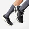 Li Ning Амортизирующие Нескользящие Износостойкие Дышащие Низкие Кроссовки для Бега Мужские Черно-белые ARZU007-3