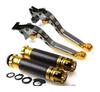 Clutch Lever Set for CBR250RR CBR250 RR 2019-2021 Motorcycle Clutch Brake Lever Expandable Adjustable Folding Lever Handlebar Hand Grip (4)