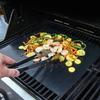 Convenient Dishwasher Safe Cooking Accessory Flexible Heat Resistant Grill Mat Kitchen Supplies Oven