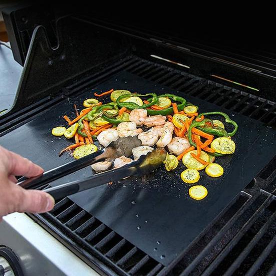 1 Set Oven Liner Non-Stick Easy To Clean Dishwasher Safe High Temperature Resistant Cooking Accessory Thick Oven