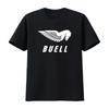 Buell Motorcycles Logo T Shirt Print  Crewneck vintage Washed Comfortable Stretched fashion Casual Breathable streetwear