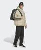 adidas Пуховик Climawarm с 3 полосками и капюшоном - Песочно-бежевый / Jm4166