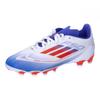 Soccer Cleats for Juniors and Kids F50 LEAGUE for Boys and Footwear Blue Cm [Adidas] HG/AG, Girls, 17-24.5cm, NIR18, White/Solar Red/Lucid (IF1370),
