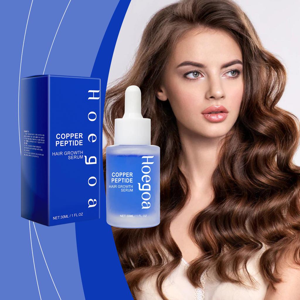 Hoegoa Copper Peptide Hair Serum Nourishing Scalp Care Hair Root Maintenance