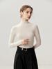 Women's Slim-Fit Long-Sleeve Wool Turtleneck Sweater for Autumn/Winter
