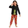 Children's  Boys And Girls Thin Two-piece  Long-sleeved Pants Two-piece