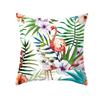 Tropical Pillow Cover Polyester Printed Leaf Cushion Case Sofa Home Decor xcm Bedroom Living Room Throw Pillowcase Gift