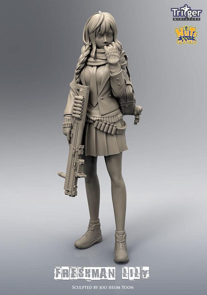 Nuts Planet Freshman Lily Fearless Freshman Resin Kit T12002 Molding Color 1/16 (120мм)