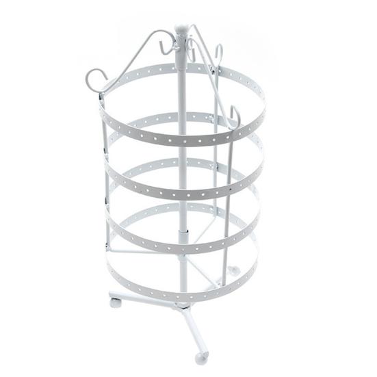 3/4 слоя вращающихся круглых серег ювелирных изделий стеллаж для выставки товаров стенд держатель дисплея