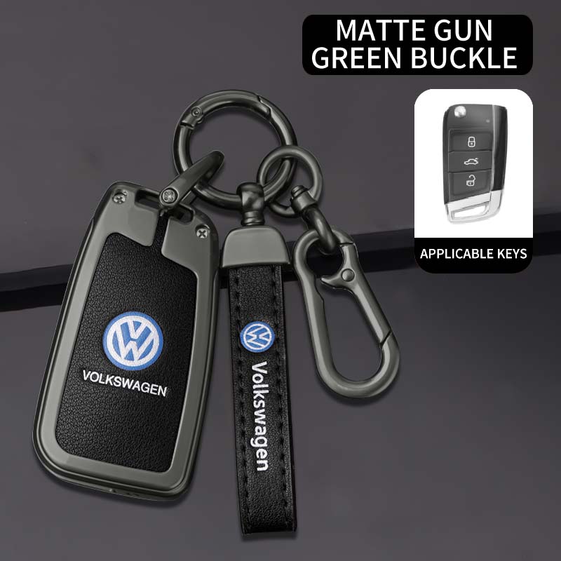 Zinc Alloy Car Smart Remote Key Case Cover Bag For Volkswagen VW Polo Golf 7 MK7 Tiguan Passat Jetta E-golf Keychain Accessories zw5