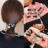 Korean Style High-Grade Shiny Diamond Pearl Hairband for Versatile Ponytails and Updos
