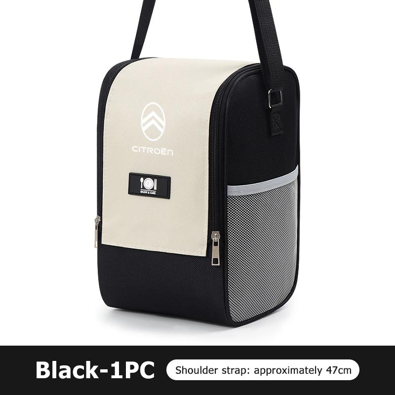 Insulated Lunch Bag Cooler Thermal Food Container Shoulder Strap For Citroen C4 C3 C5 C1 C2 C6 VTS C4L DS3 DS4 DS5 Grand