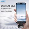 EAGET 3-в-1 USB 3.2 Флеш-накопитель OTG Многофункциональный U-диск для iPhone IPad ПК Mac/IOS/Android/ПК