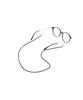 Zoff Glasses and Mask Cord Stylish Glasses Eyeglass Eyeglass Holder 2-Way (Eyeglasses Chain) (Black) Cord, Chain, [CORD_QUATTRO_BK CORD-QUATTRO-BK]