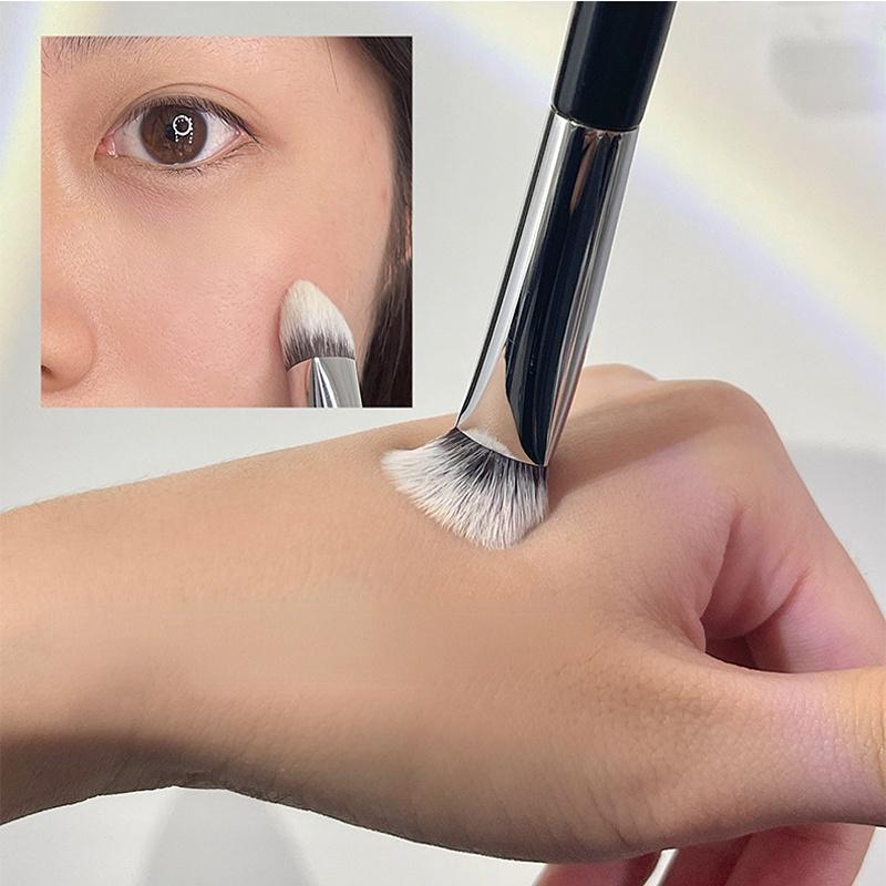 Кисти для макияжа с тональным кремом, консилером, трехсторонние, наклонные, контурные, кисти для хайлайтера, косметические кисти для макияжа