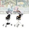 Stroller Ultra Kids Lightweight Foldable Convertible Seat One Rotation Button