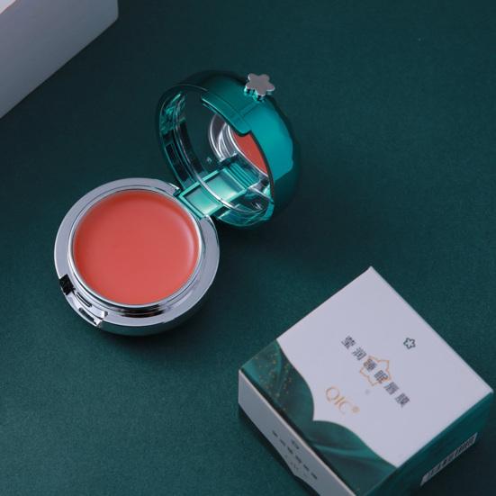 12g Lip Balm Fast Absorption Non-sticky Lip Care Natural Ingredients Lip Moisturizer with Mirror for Girl