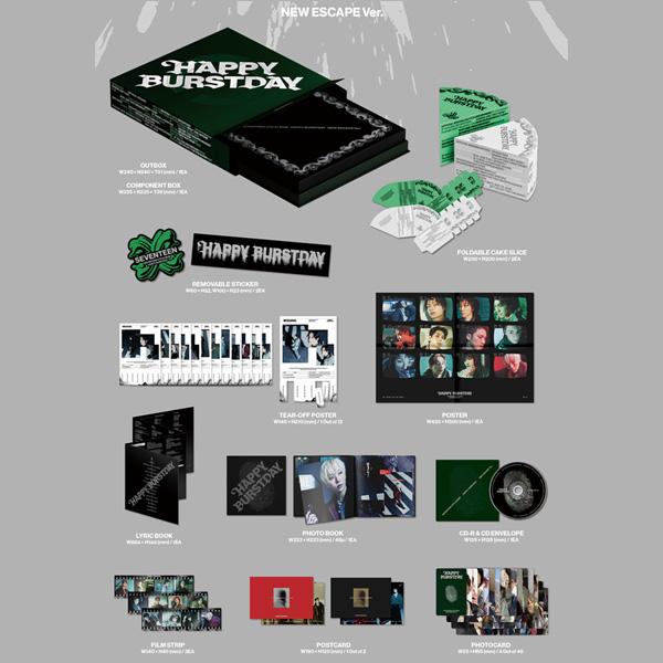 Seventeen 5th Album [HAPPY BURSTDAY] [Random Version]