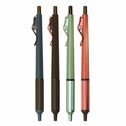 Шариковая ручка Mitsubishi Pencil на масляной основе Jet Stream Edge 0.38 черный красный легко писать SXN100338BK15