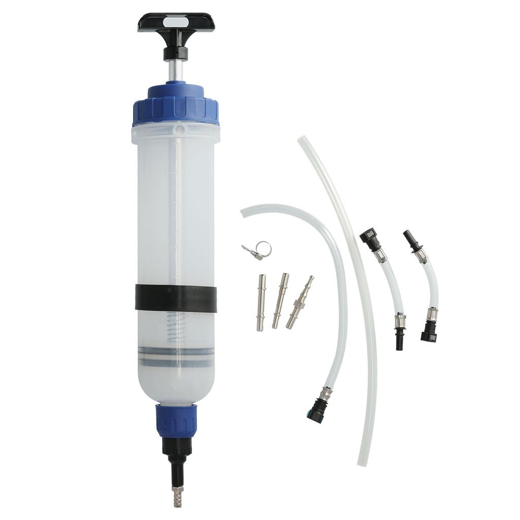 Car Brake Fluid Extractor Pneumatic Manual Oil Liquid Change Filler Pump Auto Repair Tool