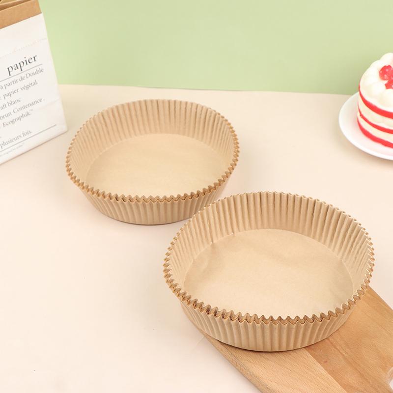 50X одноразовый бумажный коврик для фритюрницы с антипригарным покрытием для выпечки, жарки, маслостойкий