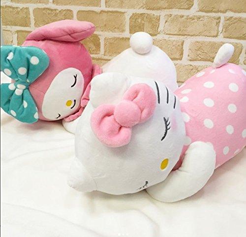 MORIPiLO Morishita Sanrio My Melody Подушка для тела M 45 см Большая плюшевая подушка с изображением персонажей Подушка розовая 4620141 Приблизительно. Совместный сон