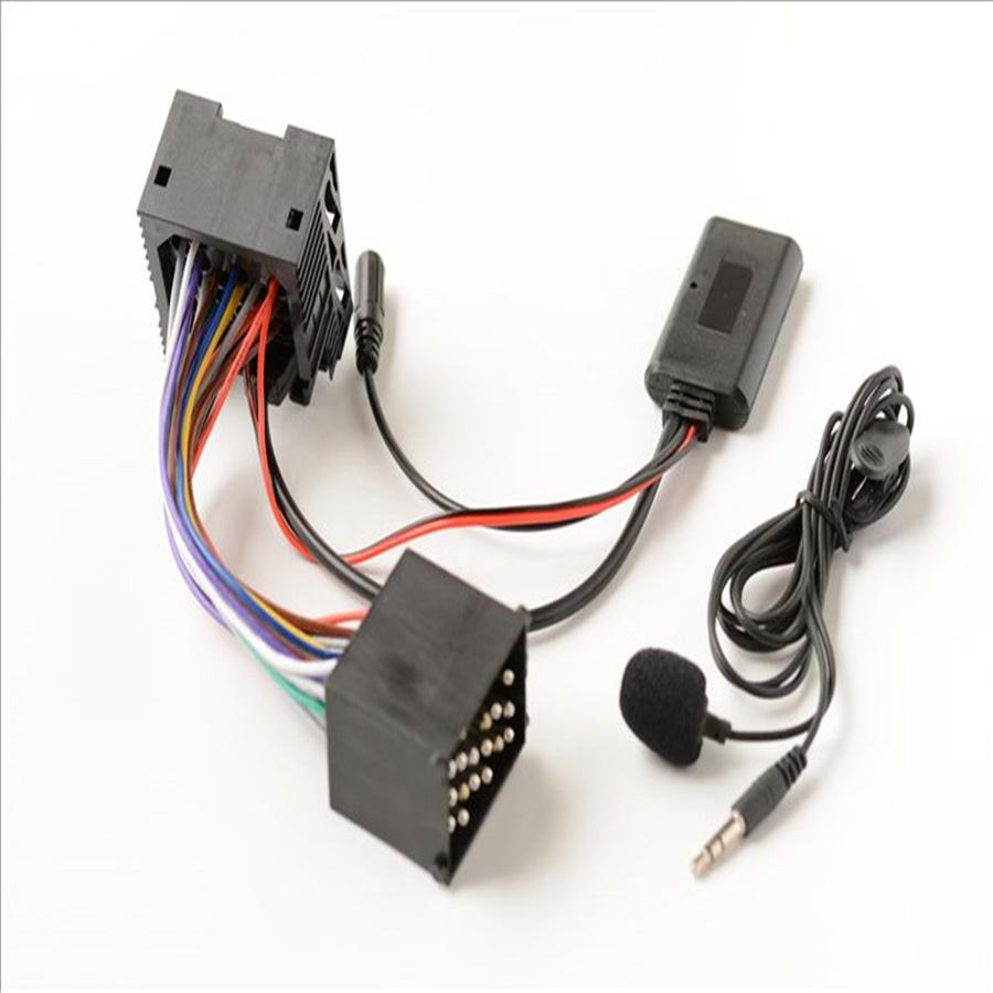 Радио Bluetooth AUX IN Кабель-адаптер с микрофоном для BMW E46 3 серии CD 2002+