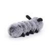 Apricot Lamb Happy Caterpillar Plush Toy for Kids, Soft and Cute Fluffy Happy Caterpillar for Girls and Boys, 20cm