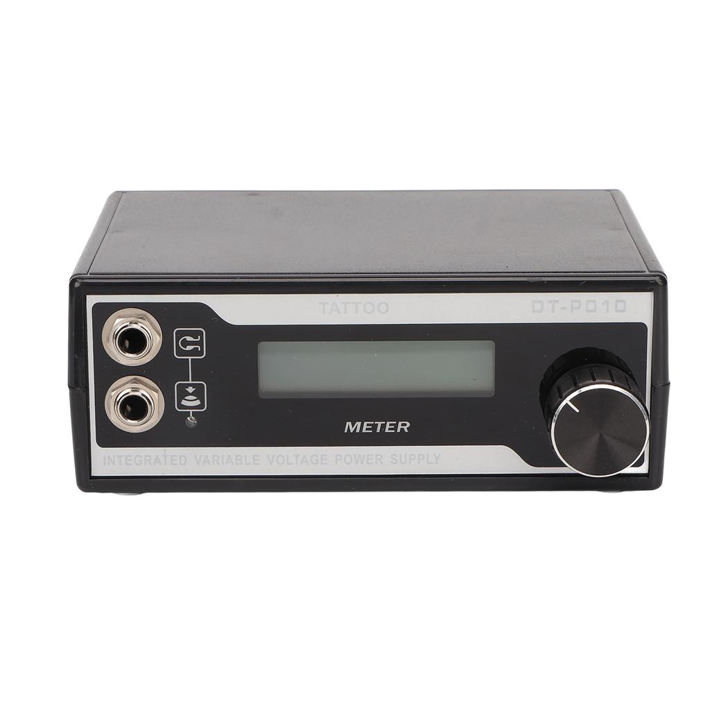 Комплект питания для татуировки, цифровой светодиодный экран, отображение напряжения в реальном времени, шнур с зажимом для педали