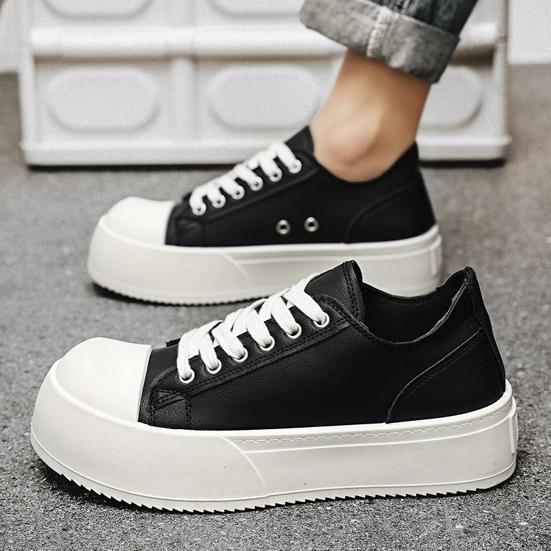 2025 новые весенние и летние спортивные туфли на толстой подошве, мужские нишевые парусиновые туфли, универсальная повседневная женская обувь, мужская обувь