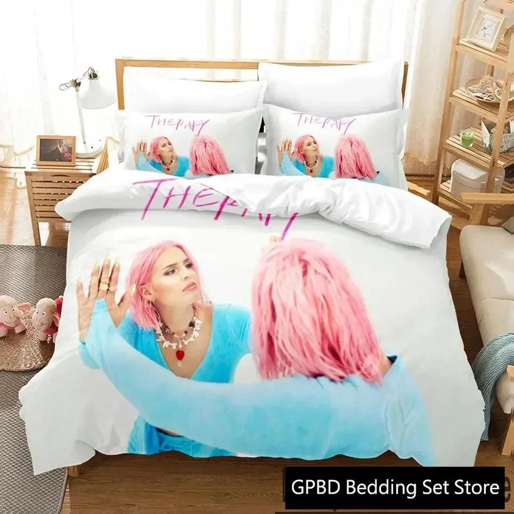 3D Print Anne-Marie Bedding Set Double Twin King Duvet Cover Comforter Pillowcase Boys Girls Adults Bedroom